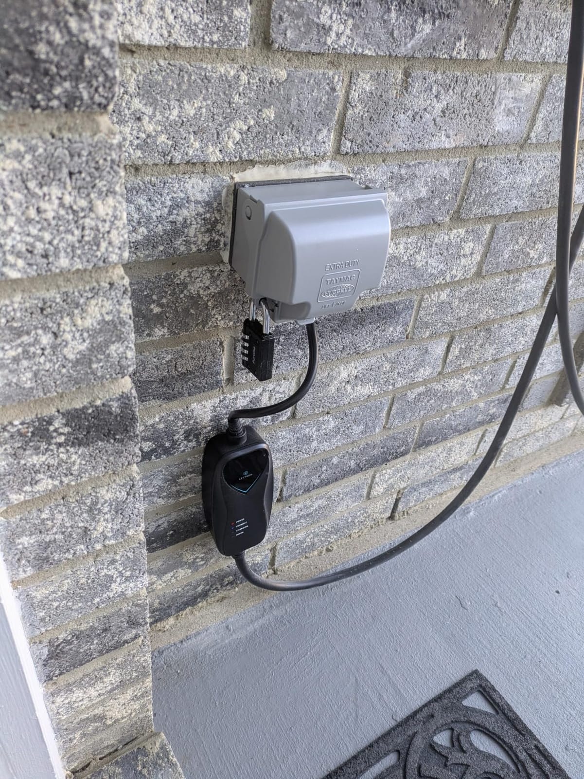 Lectron Level 1 EV Charger - ETL Certified, 110V, 15 Amp, 16 ft Extension Cord & J1772 Cable - Portable Electric Car Charger for J1772 EVs with NEMA 5-15 Plug customer photo 1
