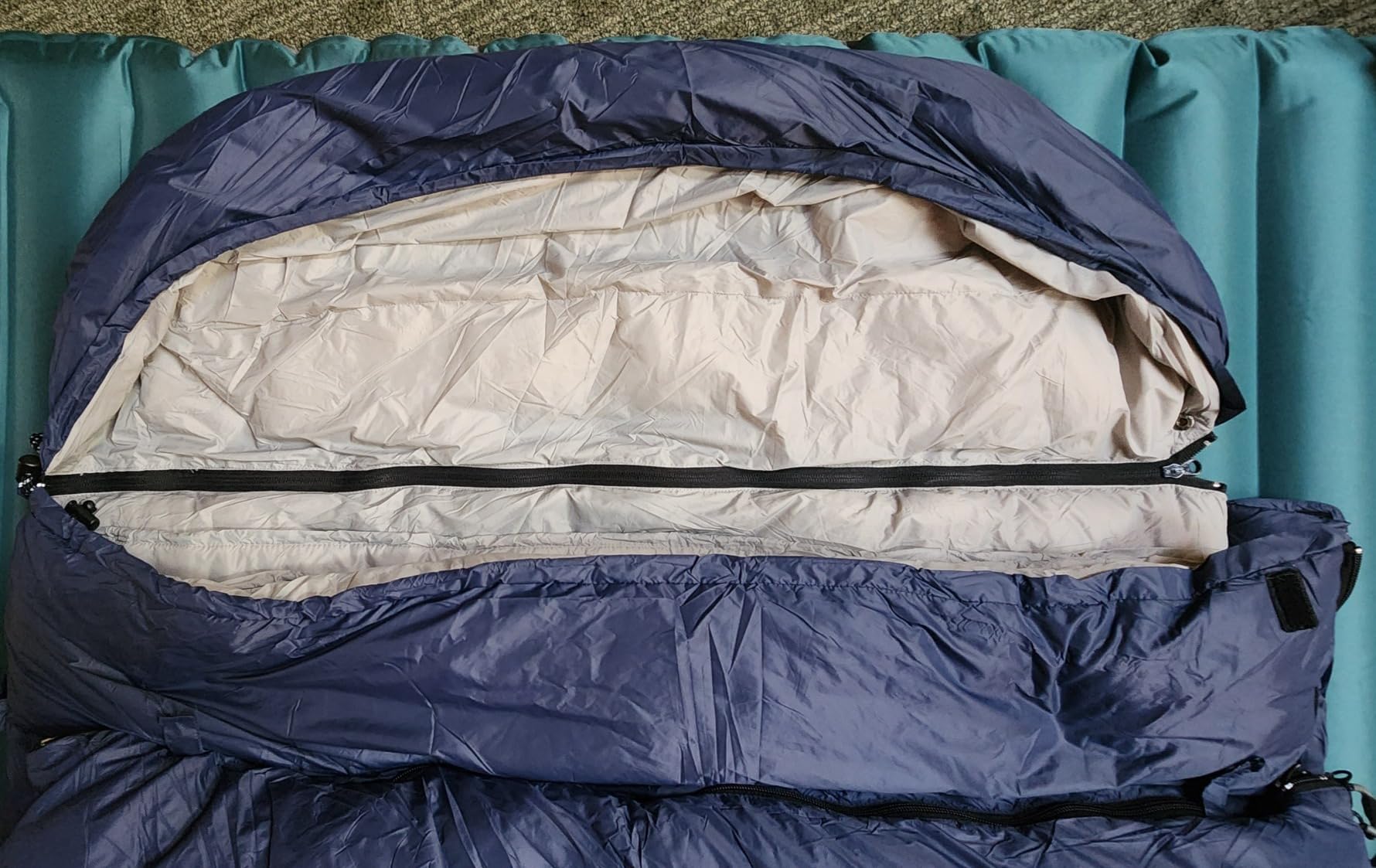 ATEPA Down Sleeping Bag for Adults, Hybrid, 3 Season, Lightweight customer photo 2