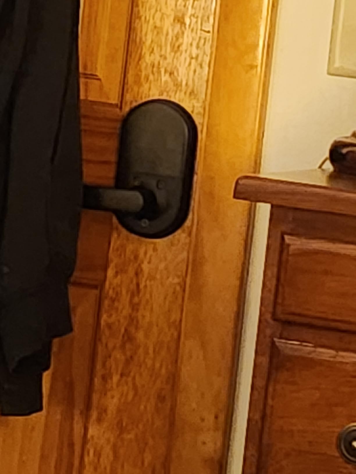 Smart Door Handle Lock with Keypad, Yamiry Fingerprint Knob for Front Door customer photo 1