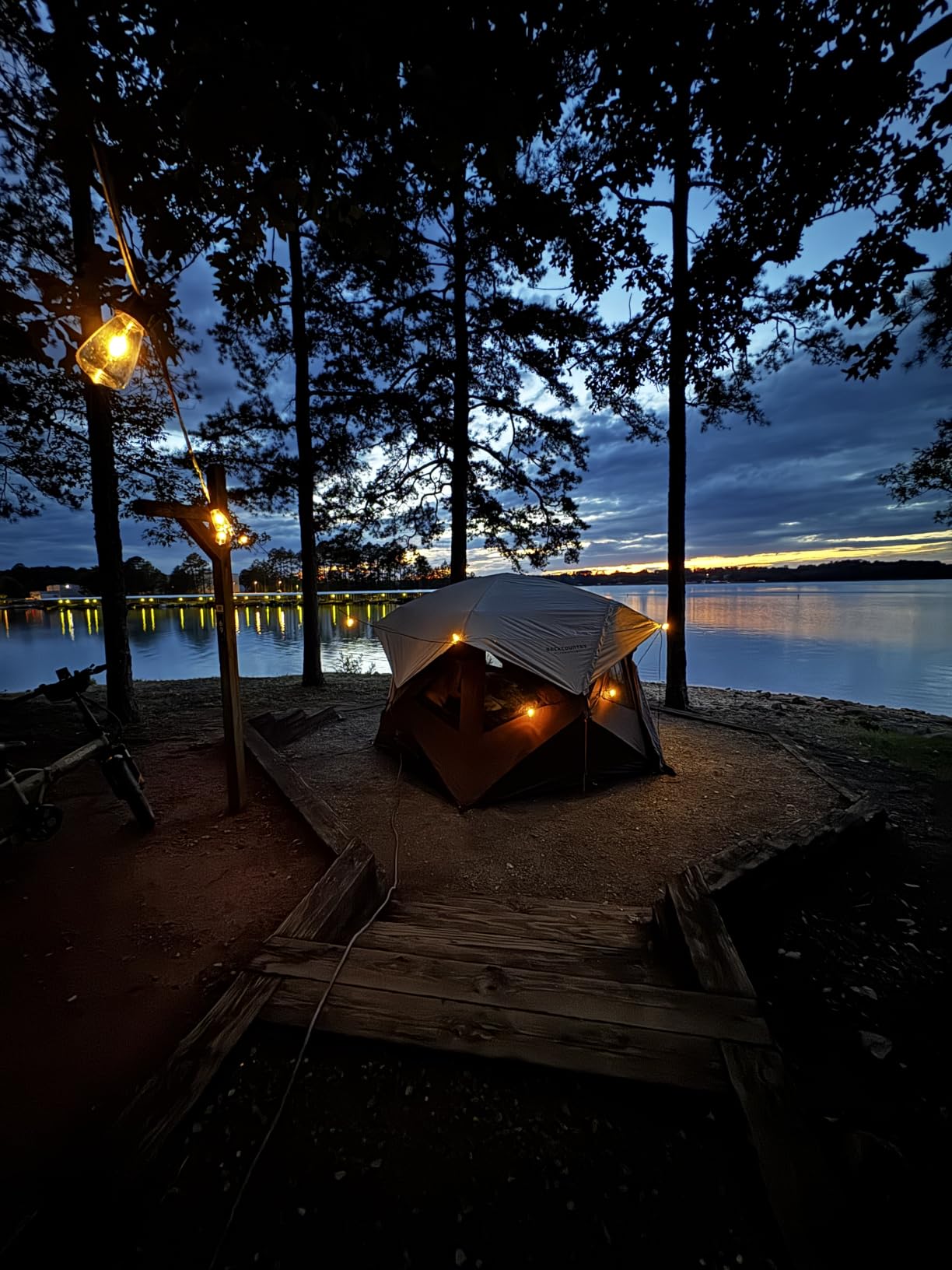 addlon 52FT(48+4) Solar String Lights Outdoor, Waterproof Dimmable 16+1 LED customer photo 1