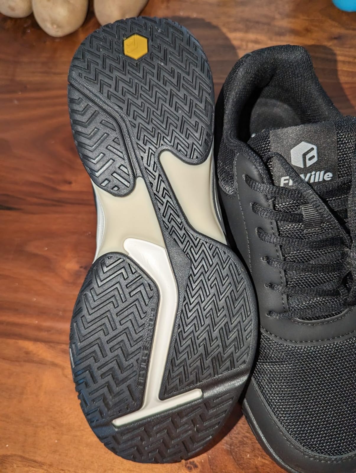 FitVille Extra Wide Pickleball Tennis Shoes Men for Hard or Clay Court customer photo 2