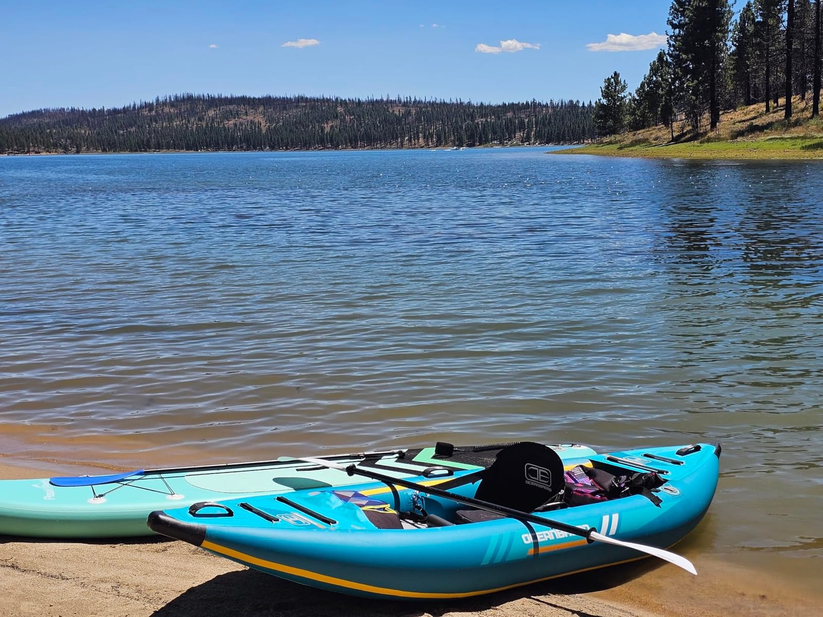 OCEANBROAD Inflatable Sit-in Kayak(NO HIN), 1 Person/2 Person Touring Kayak customer photo 2