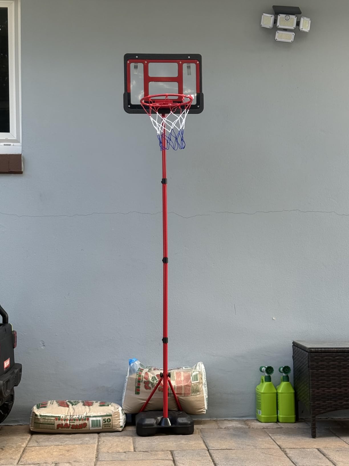 Kids Basketball Hoop, Adjustable Height Toddler Basketball Hoop Indoor Toys customer photo 1