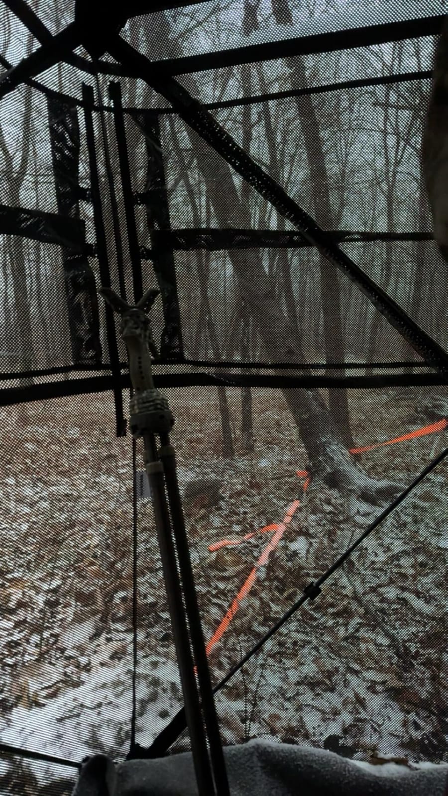 HUNTSEN Portable Hunting Blind - 270°/360°See Through with Waterproof Floor Mat customer photo 2