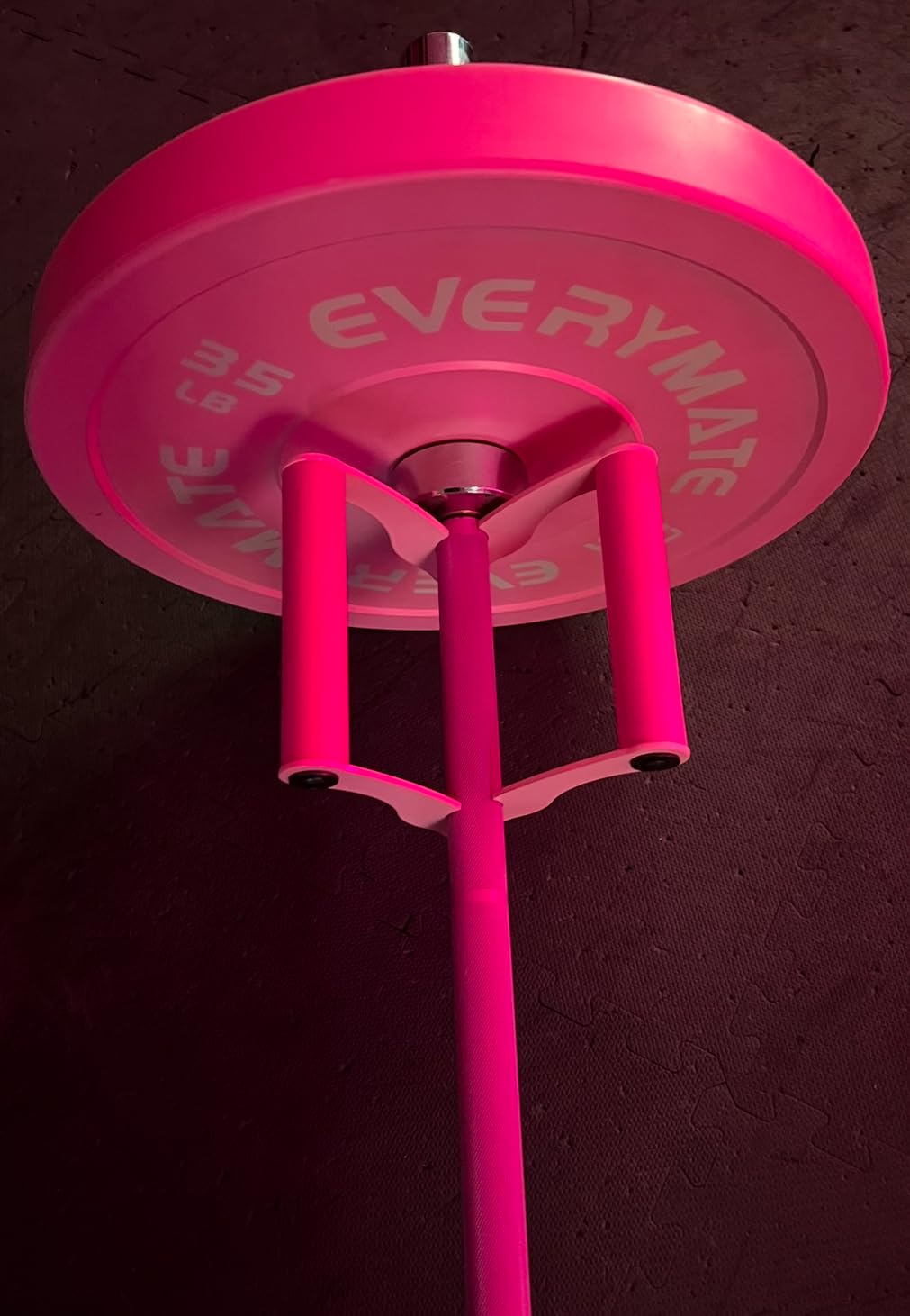 AimiDream V Bar Landmine Handle Attachment for Barbell Bar, Solid Multi-Grip Landmine Handle Attachment with Non-Slip Rubber Handle, Fits Olympic Bars Strength Training Bars customer photo 2
