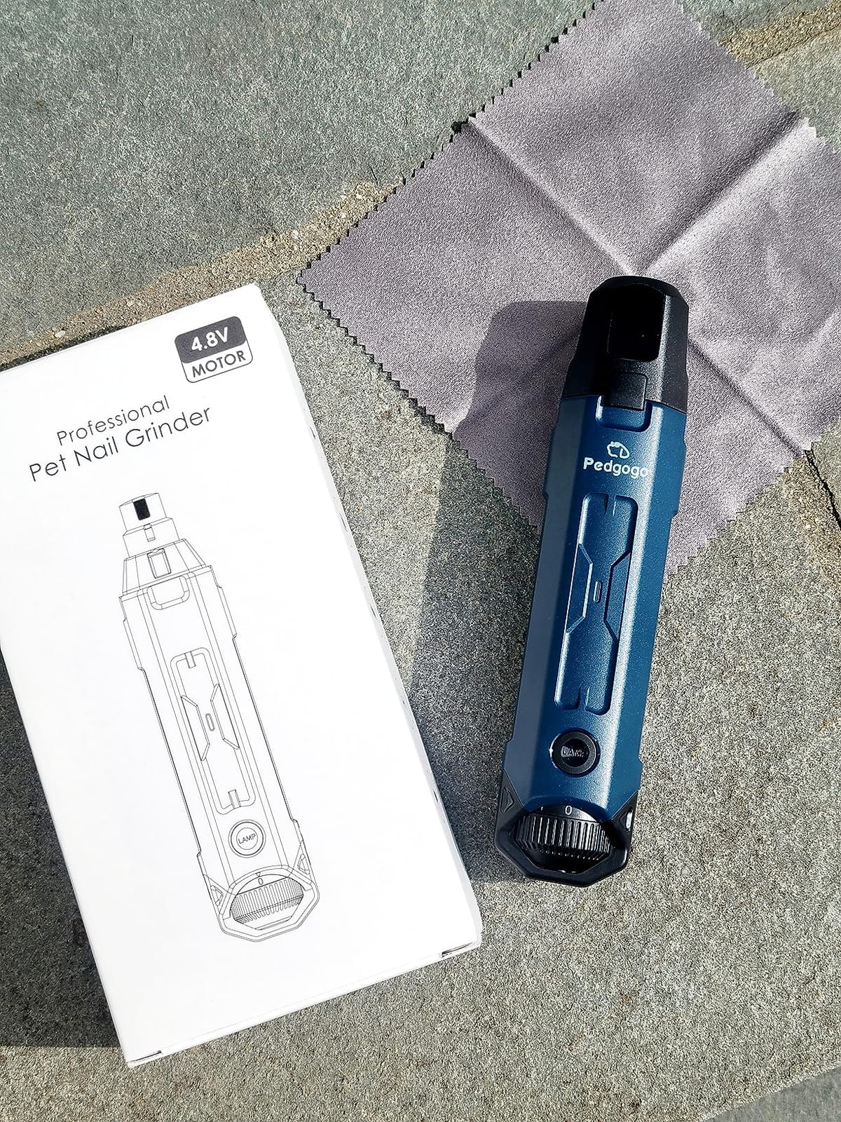 6-Speed Dog Nail Grinder& 5 Grinding Heads with 2 LED Lights customer photo 1