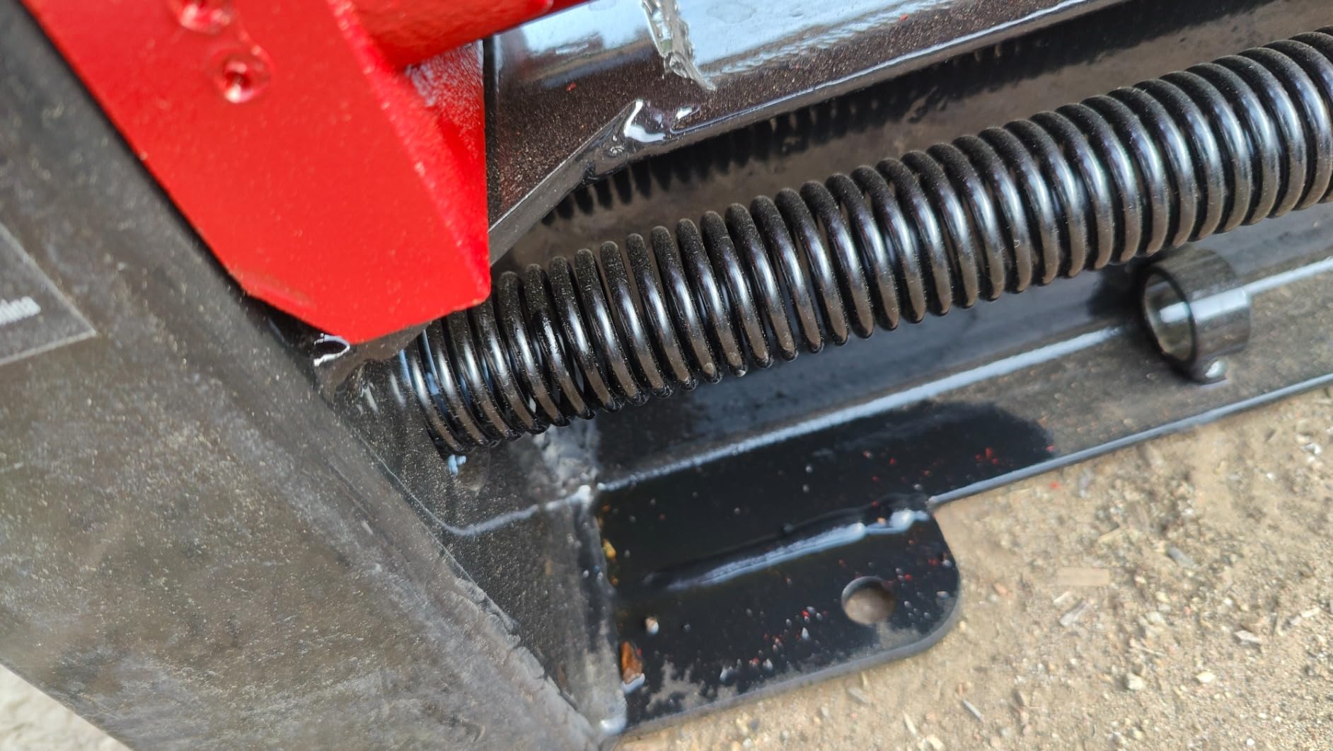 BIG RED Cordless Manual Hydraulic Beam Log Splitter: Manual Wood Splitter customer photo 1