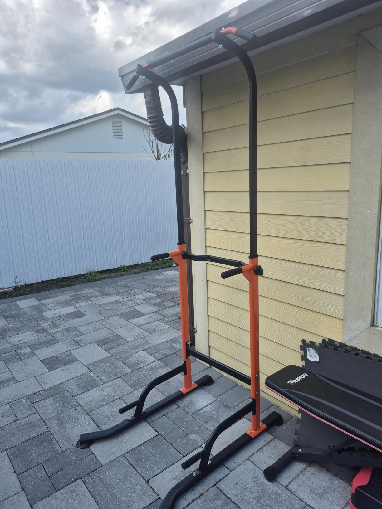 Z ZHICHI Pull-Up Dip Station Pull-Up Chin-Up Weight Capacity 350LBS customer photo 1