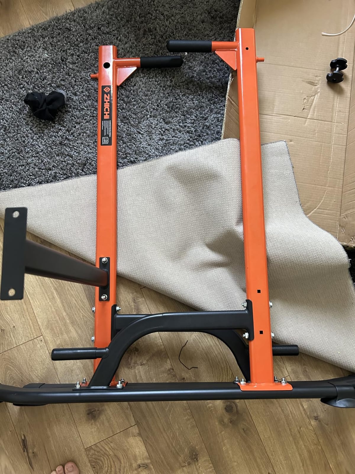 Z ZHICHI Pull-Up Dip Station Pull-Up Chin-Up Weight Capacity 350LBS customer photo 2