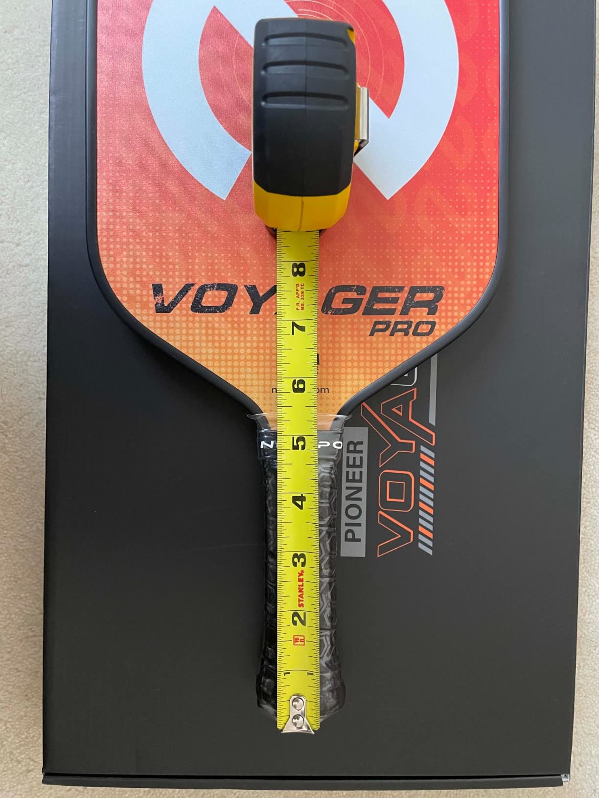 niupipo Pickleball Paddles Set of 2/4/1, USAPA Approved Carbon Fiber & Fiberglass Hybrid, Easy Power, Polypropylene Honeycomb Core, Cushioned 4.72