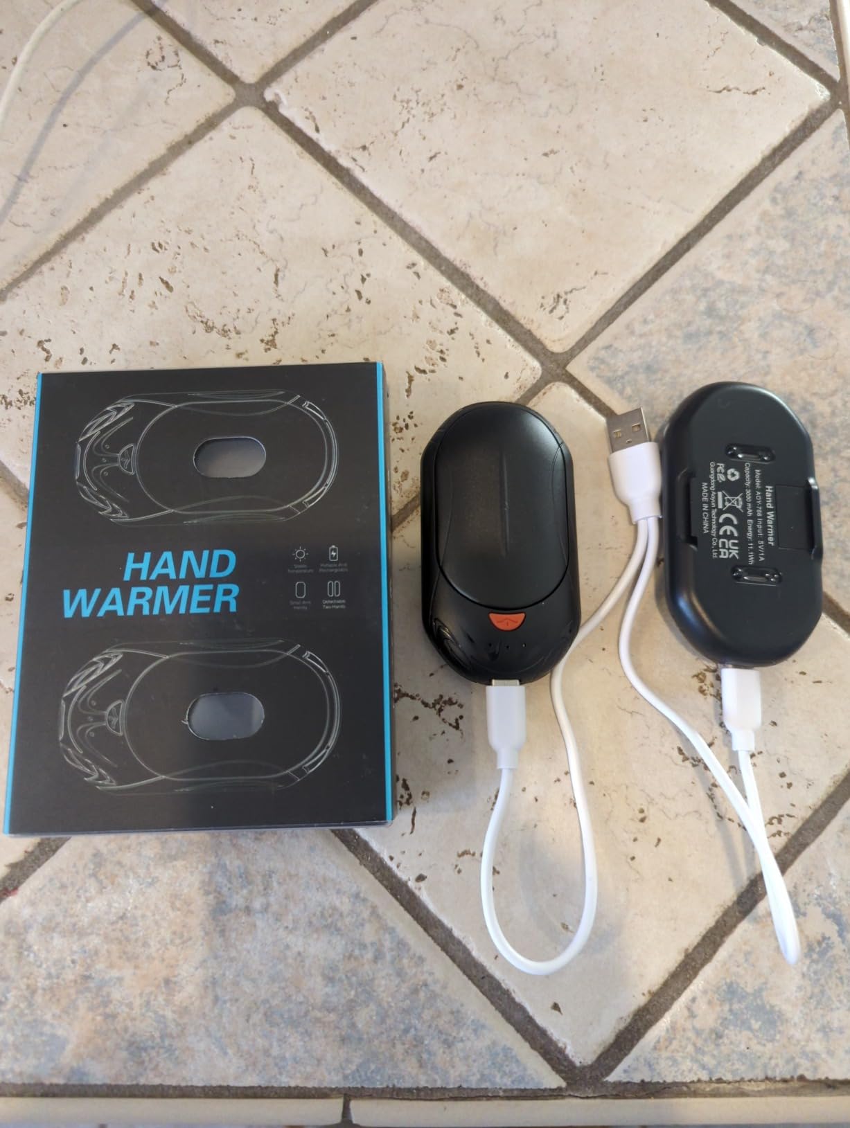POMPONGO Hand Warmers, 20H Heat, Rechargeable, Heat On Demand, 2 Pack customer photo 2