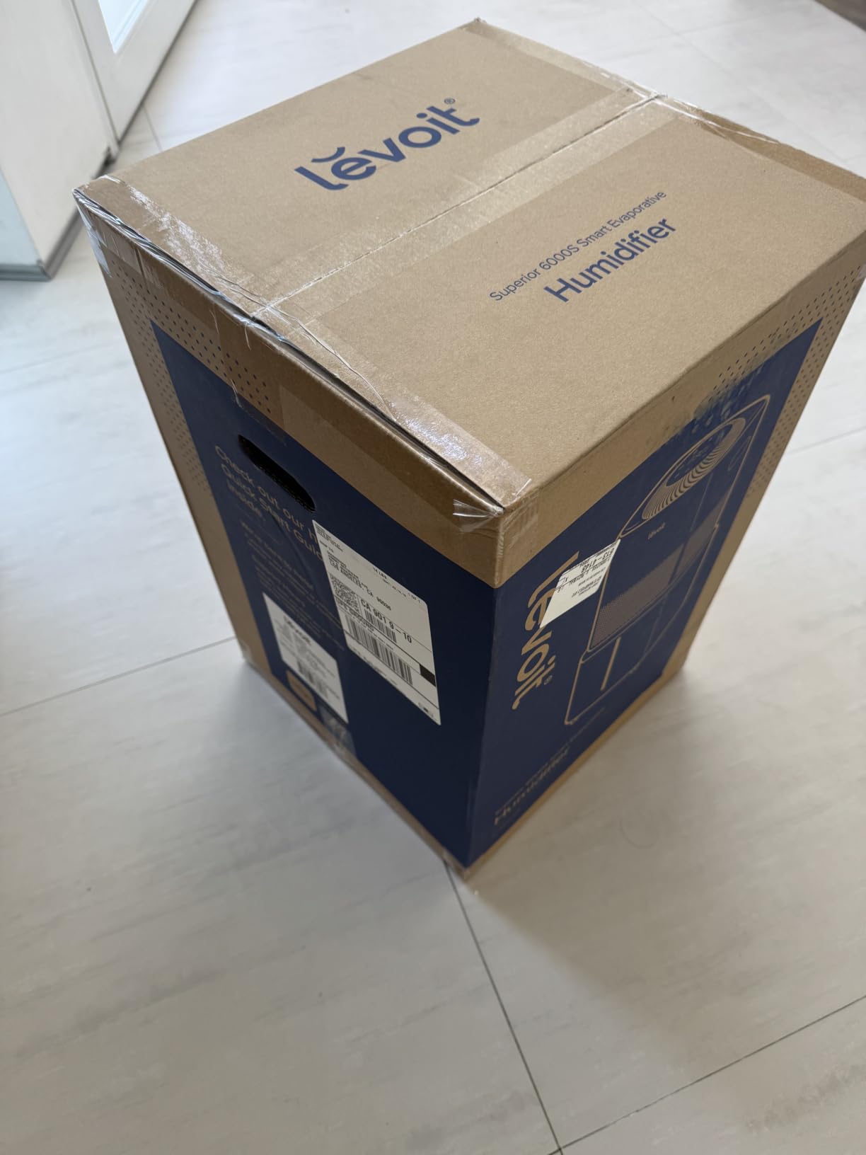 LEVOIT Superior 6000S Smart Evaporative Humidifiers for Home Whole House up to 3000ft², 6 Gal, Last 72-Hour, Premium Filter, Dry Mode, Wheels & Water Fill Hose & Foldable Storage - Quiet Sleep Mode customer photo 2