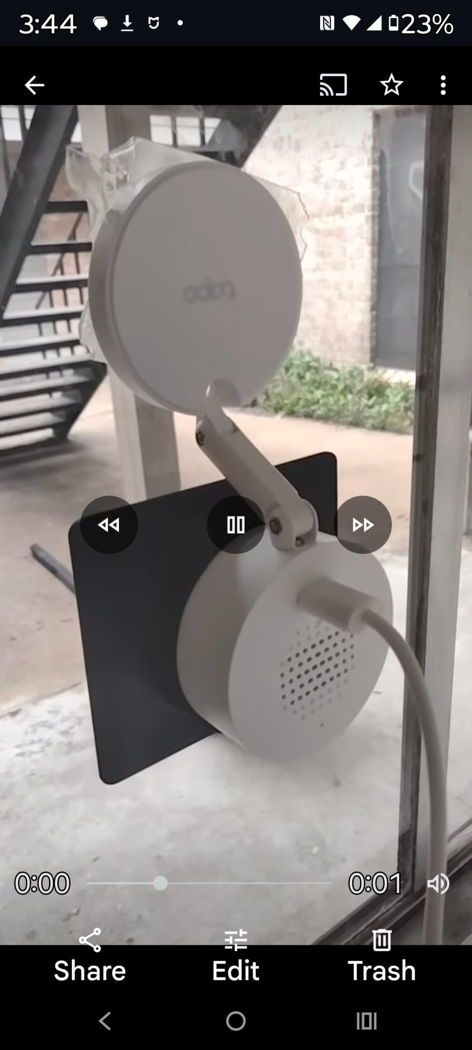 Tapo 2K+ Indoor/Outdoor Wired Security Camera, Baby Monitoring, C120 customer photo 2