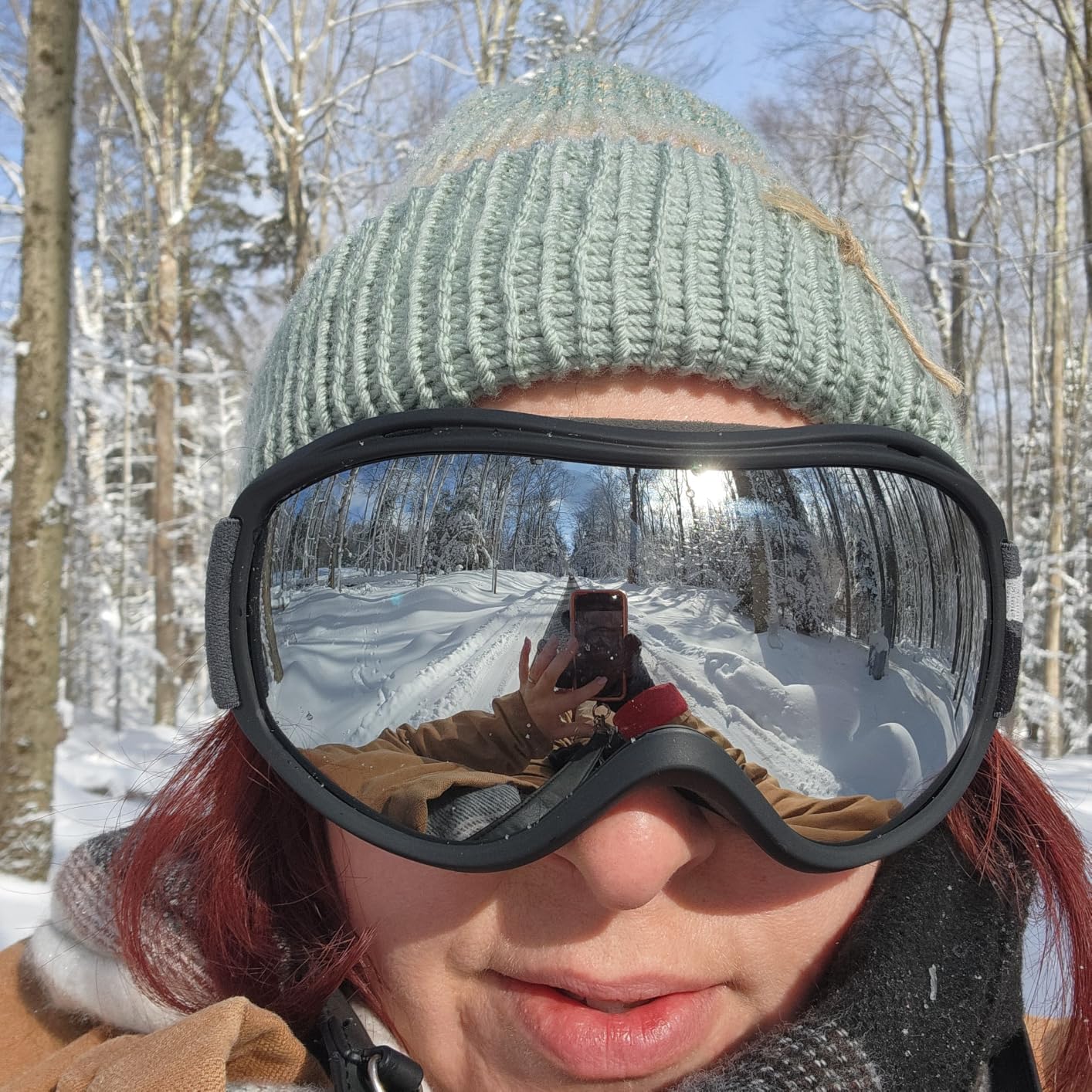 Supertrip Ski Goggles Men Women Anti-Fog Snow Goggles customer photo 2