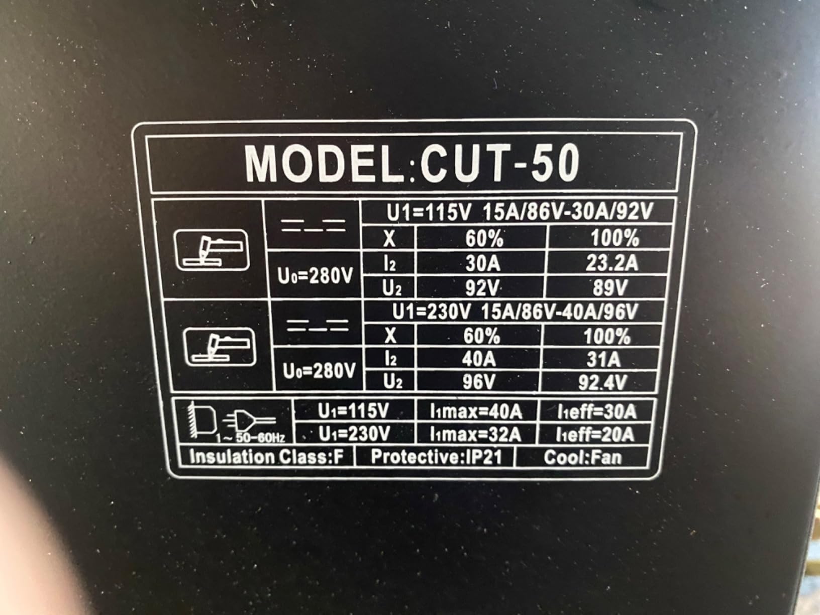 GZ GUOZHI Plasma Cutter, 50 Amp Air Inverter Plasma Cut, 110V/220V Dual Voltage Digital Display IGBT Inverter Plasma Cutting Machine with 2T/4T/TEST Function customer photo 2