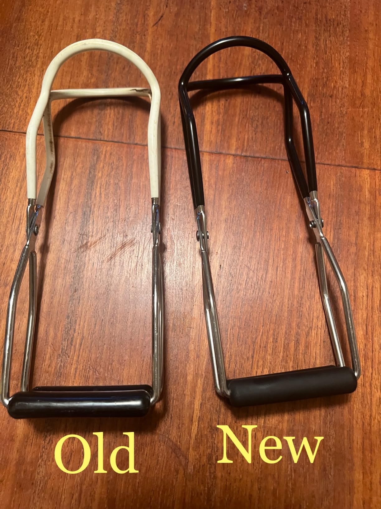 Upgraded Heavy Duty Canning Tongs Jar Lifter Sturdy Stainless Steel Black customer photo 1