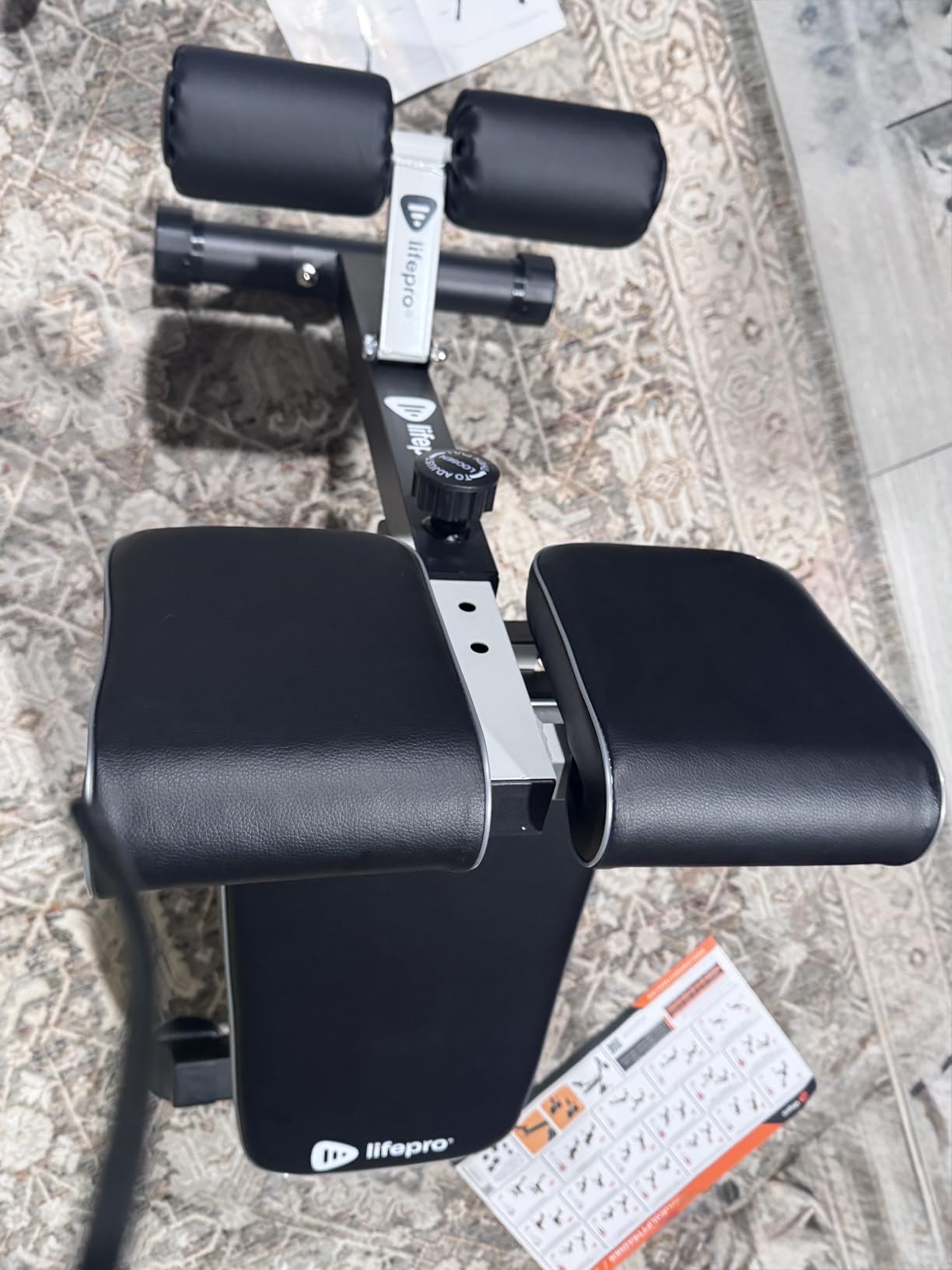 Lifepro SculptTrainer Roman Chair – 20+ Exercises, Foldable, 330 lb Cap customer photo 1