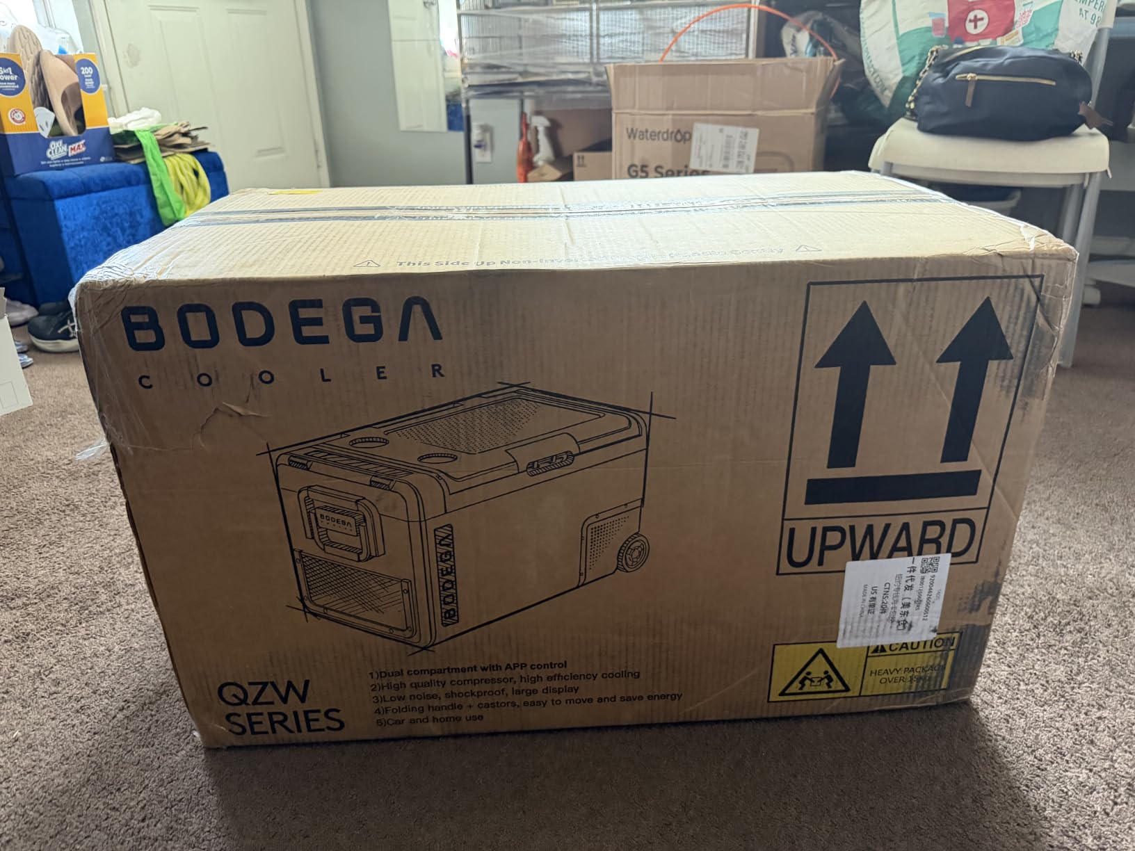 BODEGACOOLER 12 Volt Car Refrigerator, 61Quart Car Fridge with APP Control customer photo 2