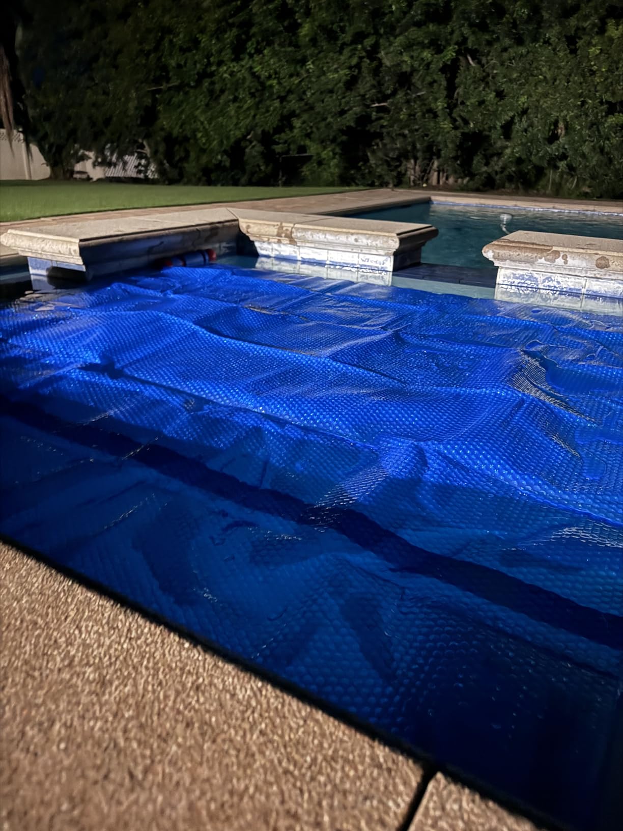 BigXwell Solar Pool Cover, 12Mil 16x32 Foot Rectangle for Above-Ground and In-Ground Pools, 1200Series (16x32 FT) customer photo 2