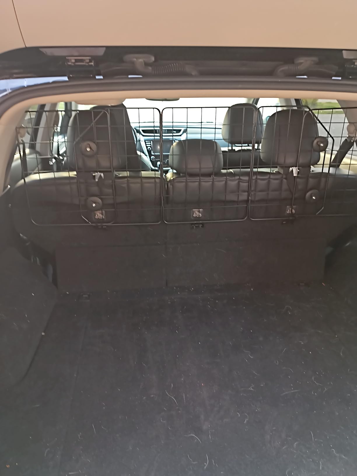 Universal Fit Car Barrier,Adjustable Dog Barrier,Back Seat Separator Gate customer photo 1