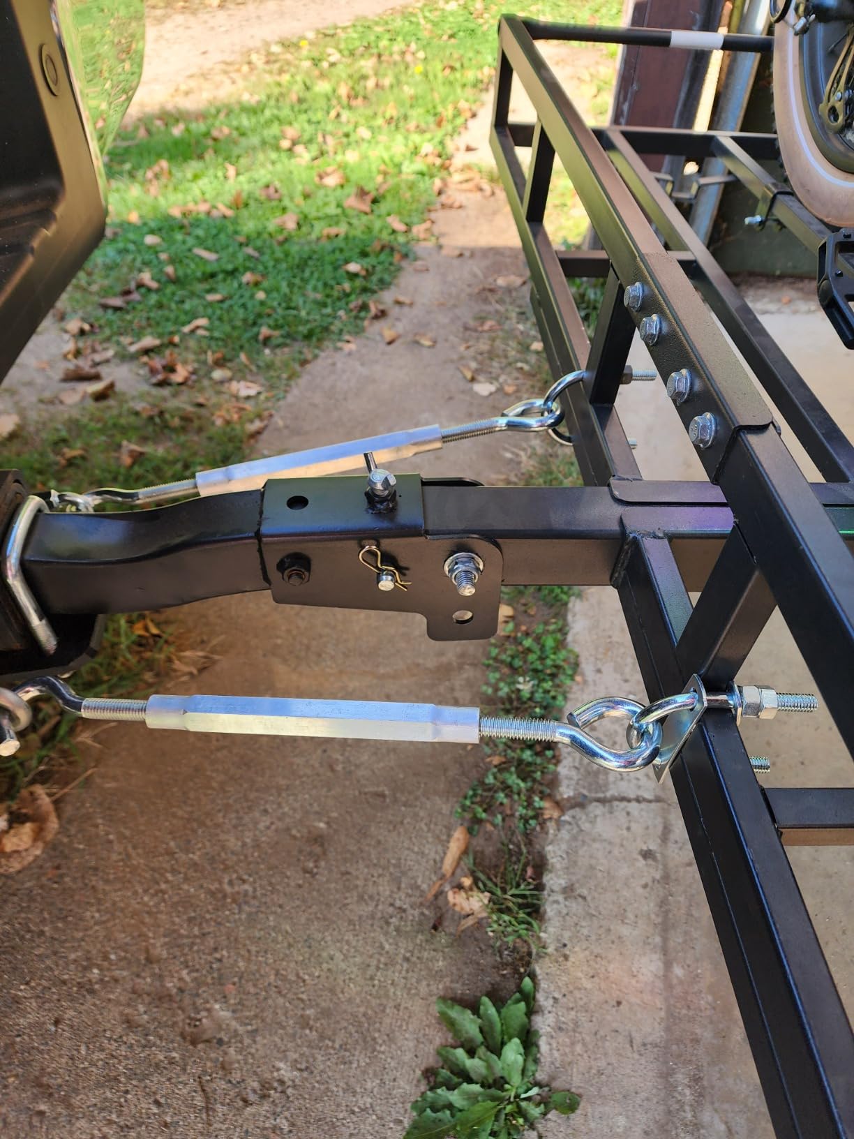 Hitch-Mount Bike Rack for Ebike Heavy-Duty - Fits 2 Electric/Fat-Tire, Fits 2