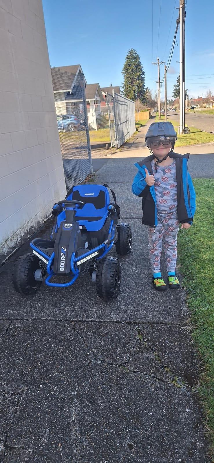 ANPABO 24V 4x4 Ride On Toys for Big Kids Aged 3-12, 4*200W Motors-Rose Red customer photo 2