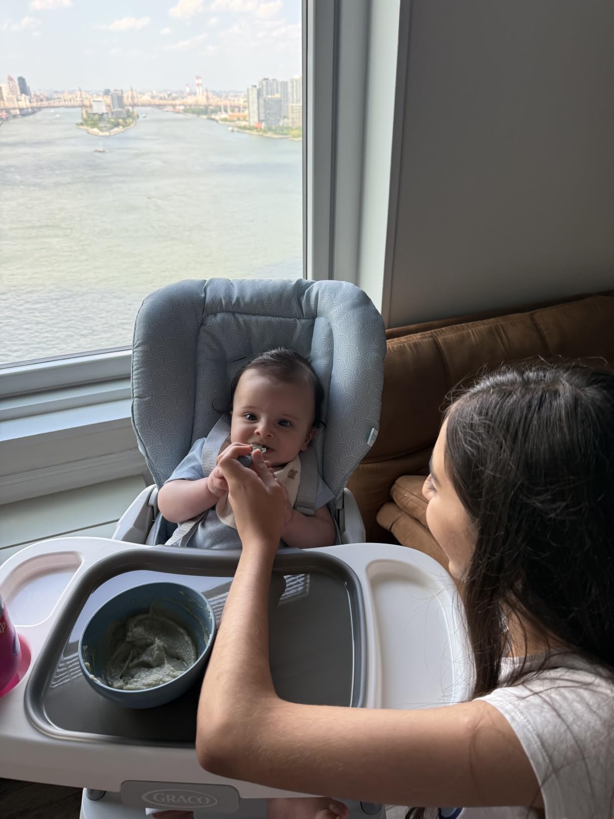 Graco Made2Grow 5-in-1 Convertible Highchair Adjustable Baby to Toddler Seat, Hudson customer photo 2