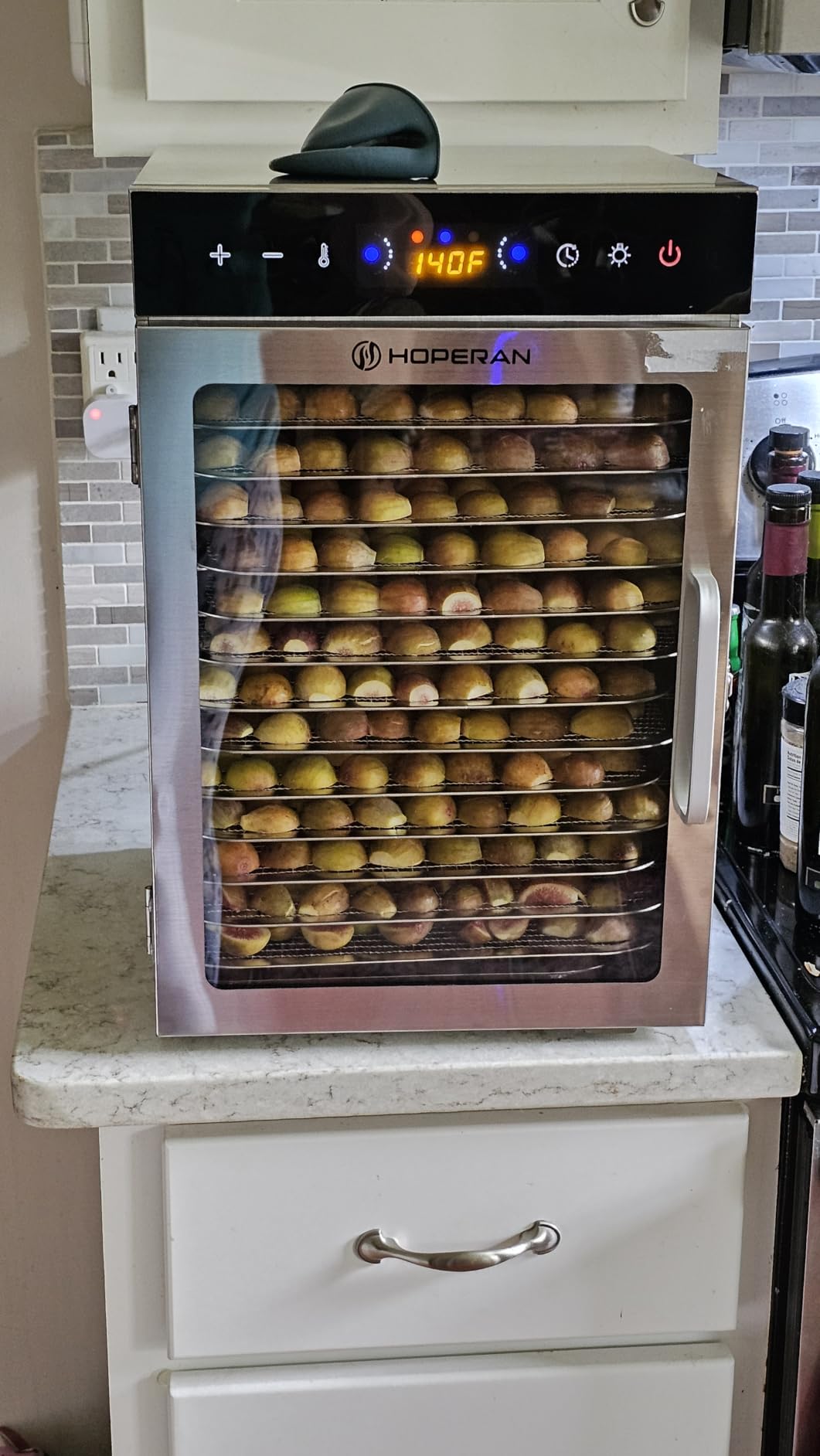 HOPERAN 12 Tray Food Dehydrator Machine for Jerky, Fruit, Herb & Dog Treats customer photo 1