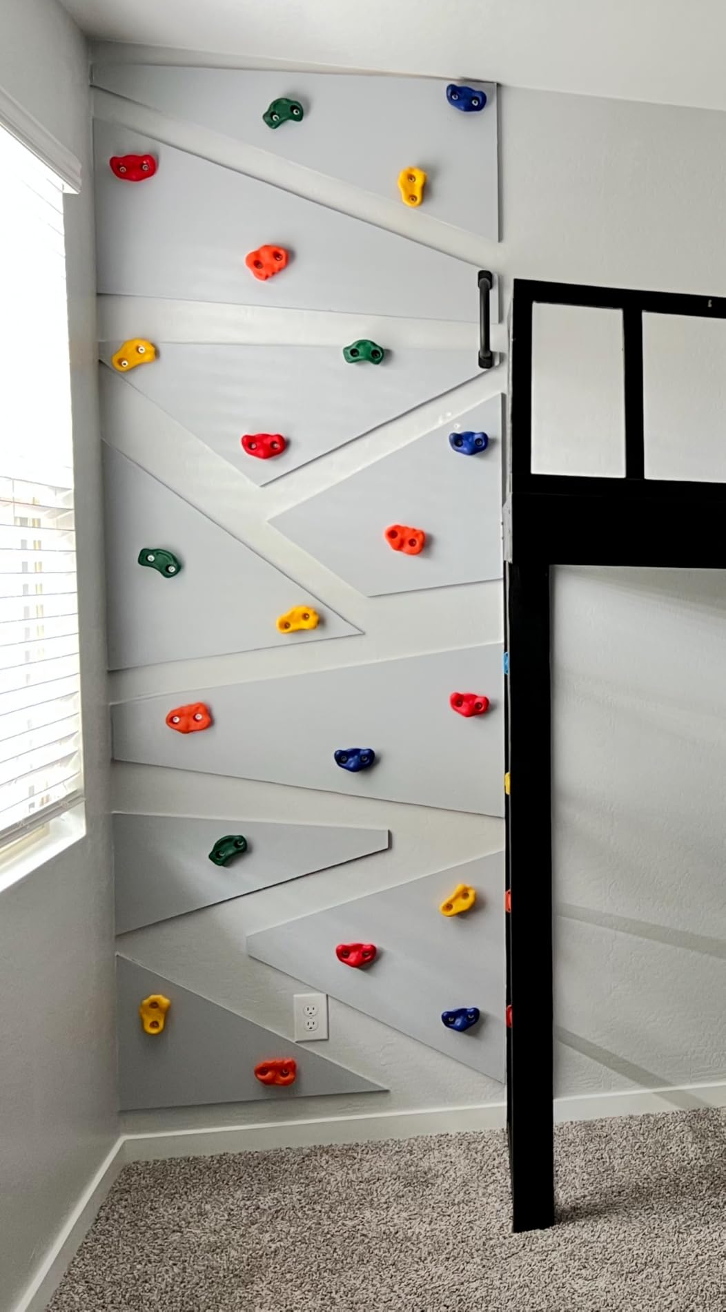 CMOOD Rock Climbing Holds, Rock Climbing Wall for Kids Outdoor customer photo 2