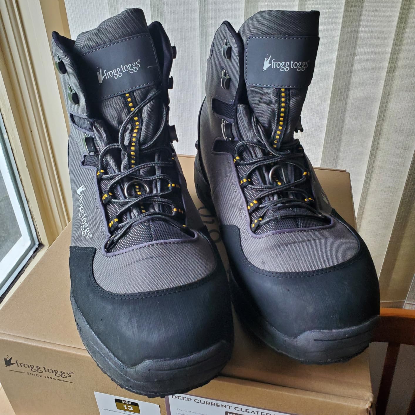FROGG TOGGS Men's Deep Current Durable Wading Boot customer photo 2