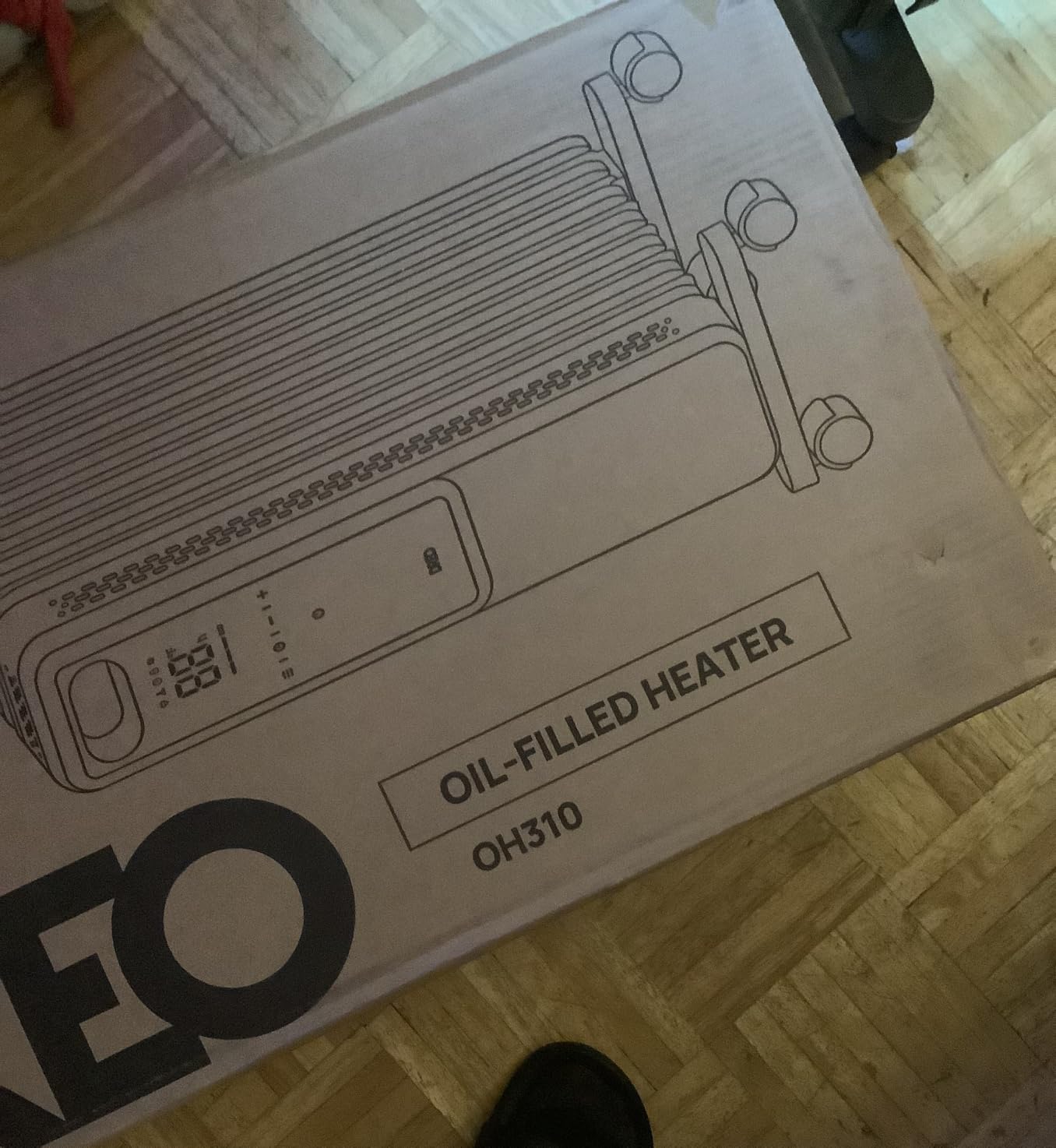 DREO Radiator Heater, 1500W Oil Filled Radiator Heater for Indoor Use customer photo 1
