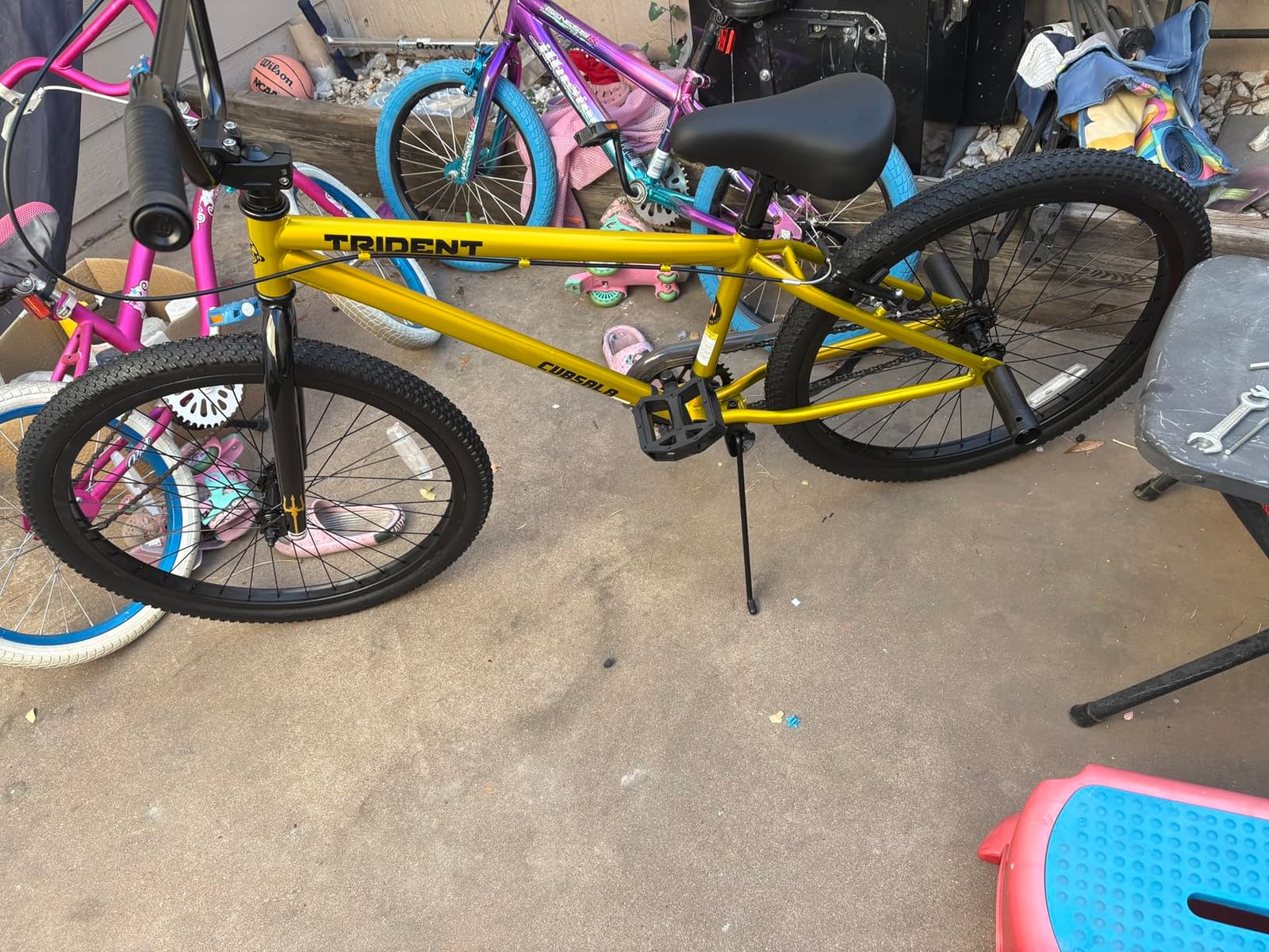 cubsala 20 24 26 Inch BMX Race Bike Trident Bicycles Beginner-Level to Advanced Riders with 2 Pegs, Multiple Colors customer photo 2