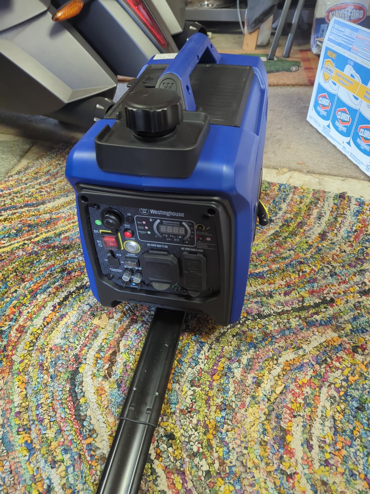 Westinghouse 4000 Peak Watt Super Quiet Dual Fuel Portable Inverter Generator, Remote Electric Start, Gas & Propane Powered, RV Ready, CO Sensor, Parallel Capable customer photo 2