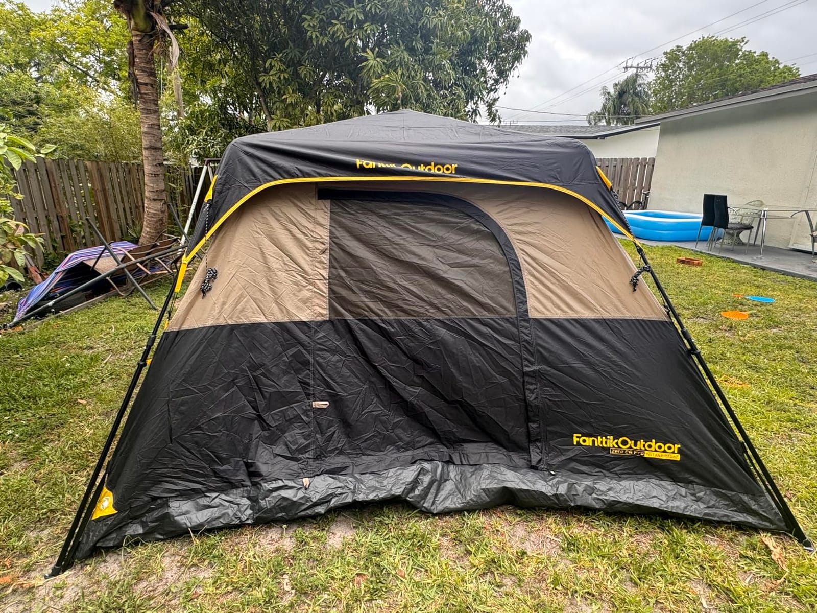 FanttikOutdoor 4/6/8/10 Person Instant Tent for Camping Setup in 60s | Camping Tent with Rainfly & Windproof, Portable Instant Cabin Tent with Carry Bag for Family Camping & Hiking customer photo 2