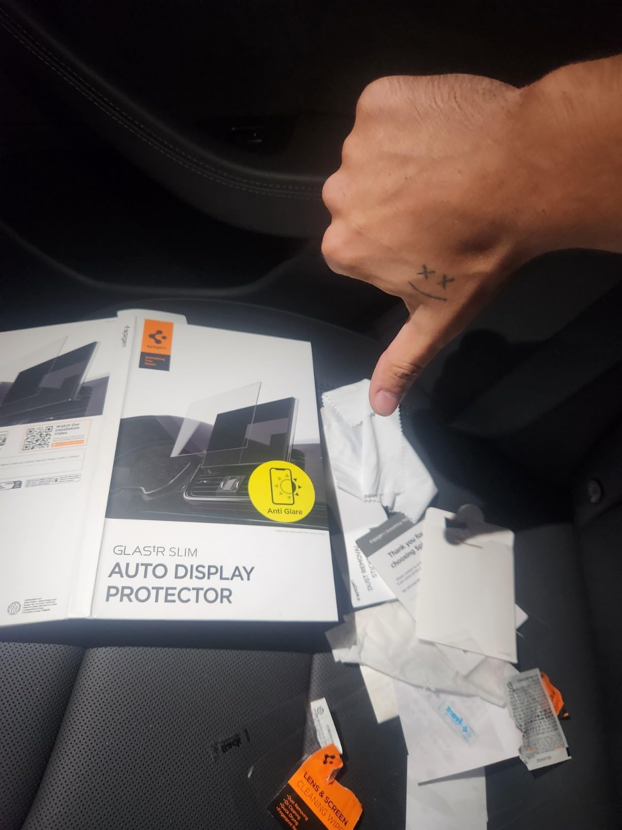 Spigen Screen Protector Matte for Model 3 (2024-2026), Model Y (2025-2026) customer photo 2