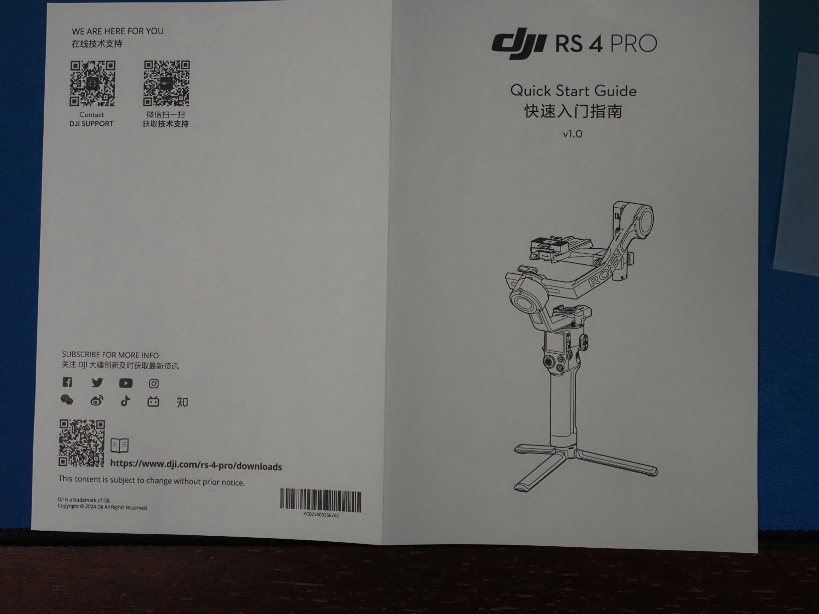 DJI RS 4 Pro, Gimbal Stabilizer for DSLR & Cinema Cameras customer photo 2