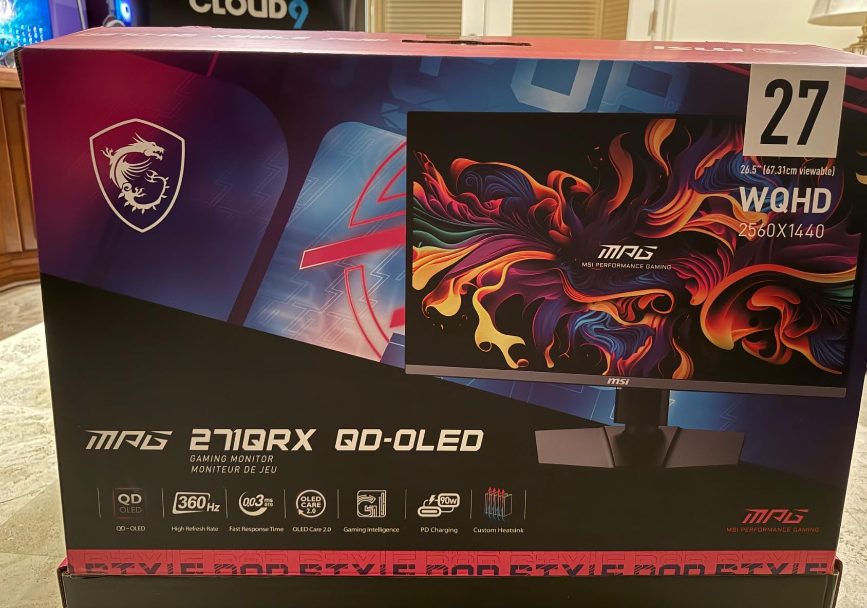 MSI MPG 321URX customer photo 1