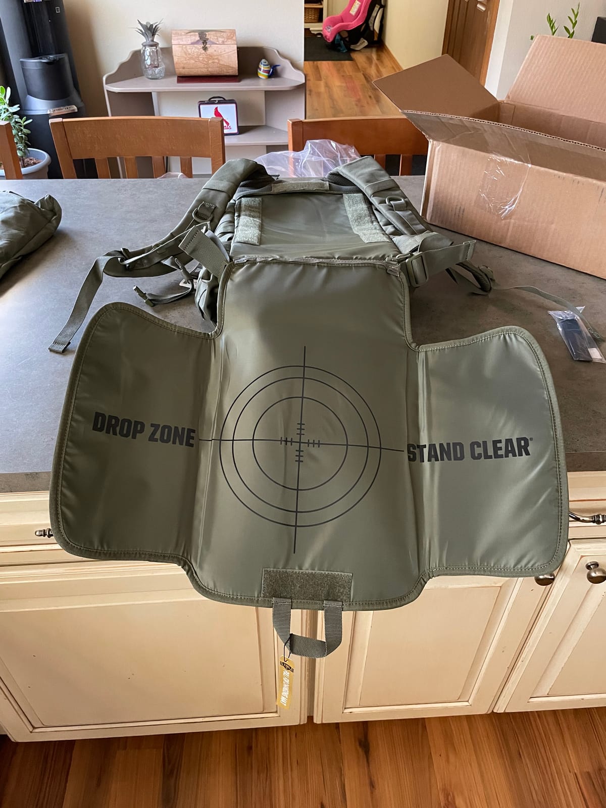 Tactical Baby Gear Daypack Tactical Diaper Bag Backpack - Coyote Brown customer photo 2