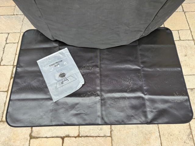 48 x 30 inches Under Grill Mats for Outdoor Grill Patio & Deck BBQ customer photo 2