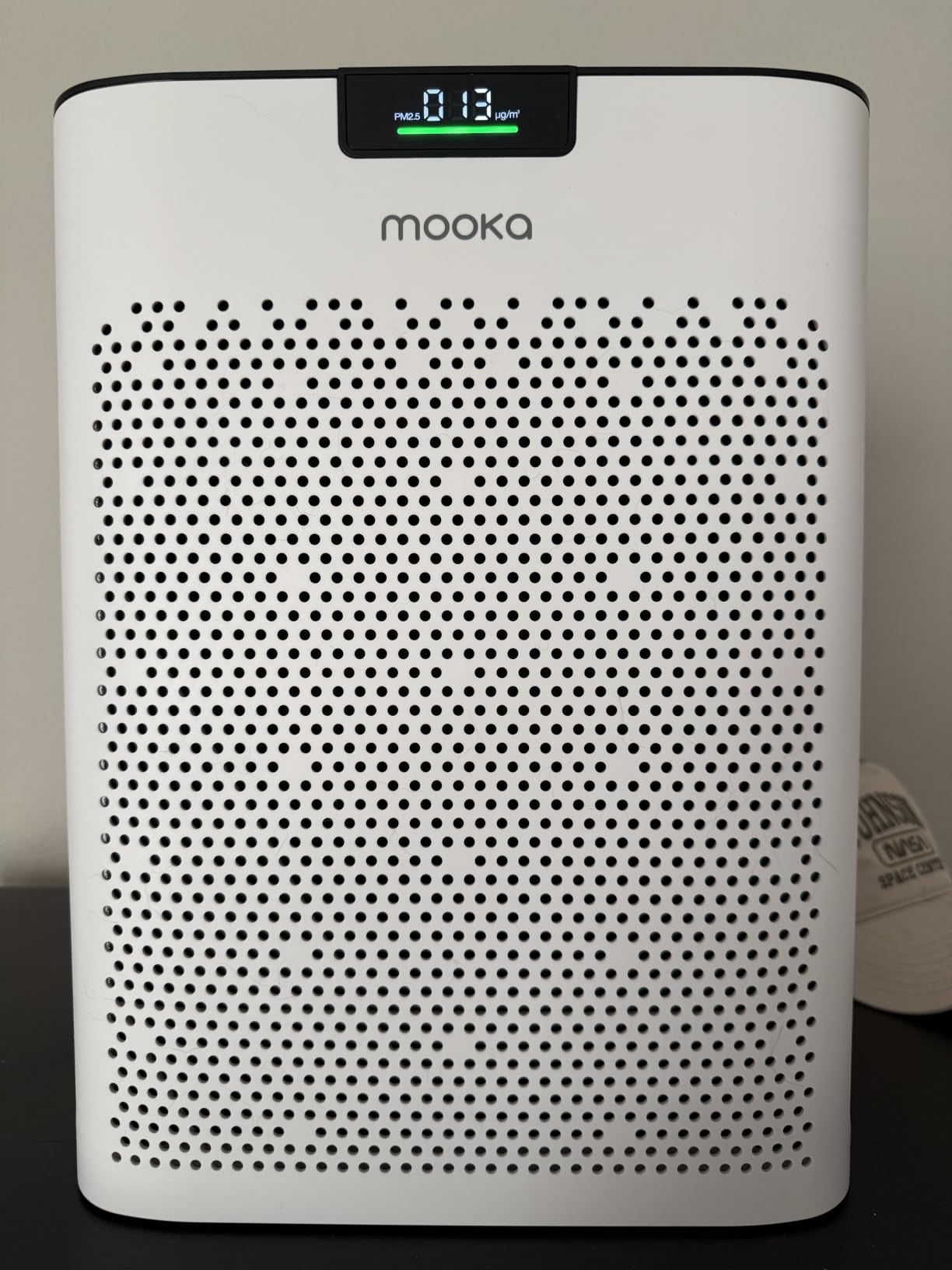 MOOKA Air Purifier for Home Bedroom Large Room 2200 Ft², HEPA Filter, White customer photo 2