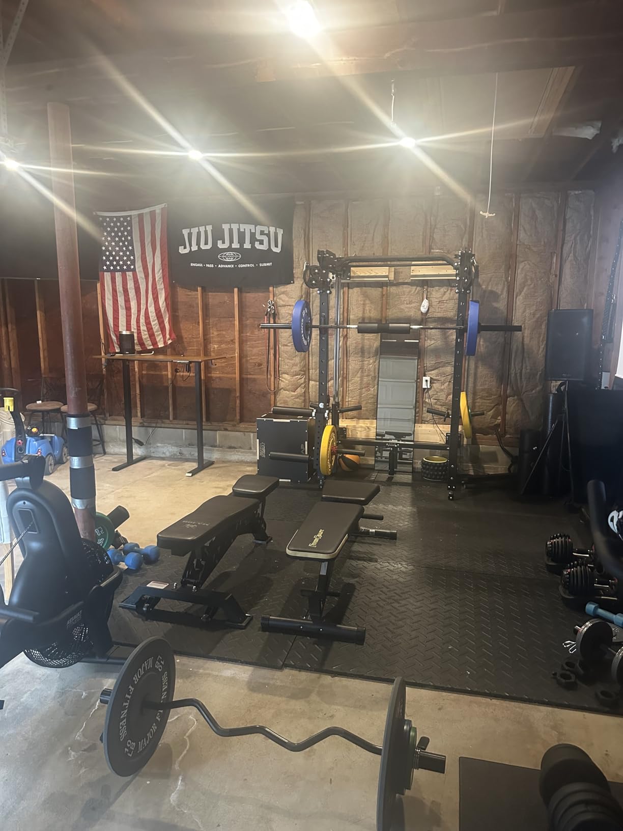 Olympic EZ Curl Barbell Bar 47