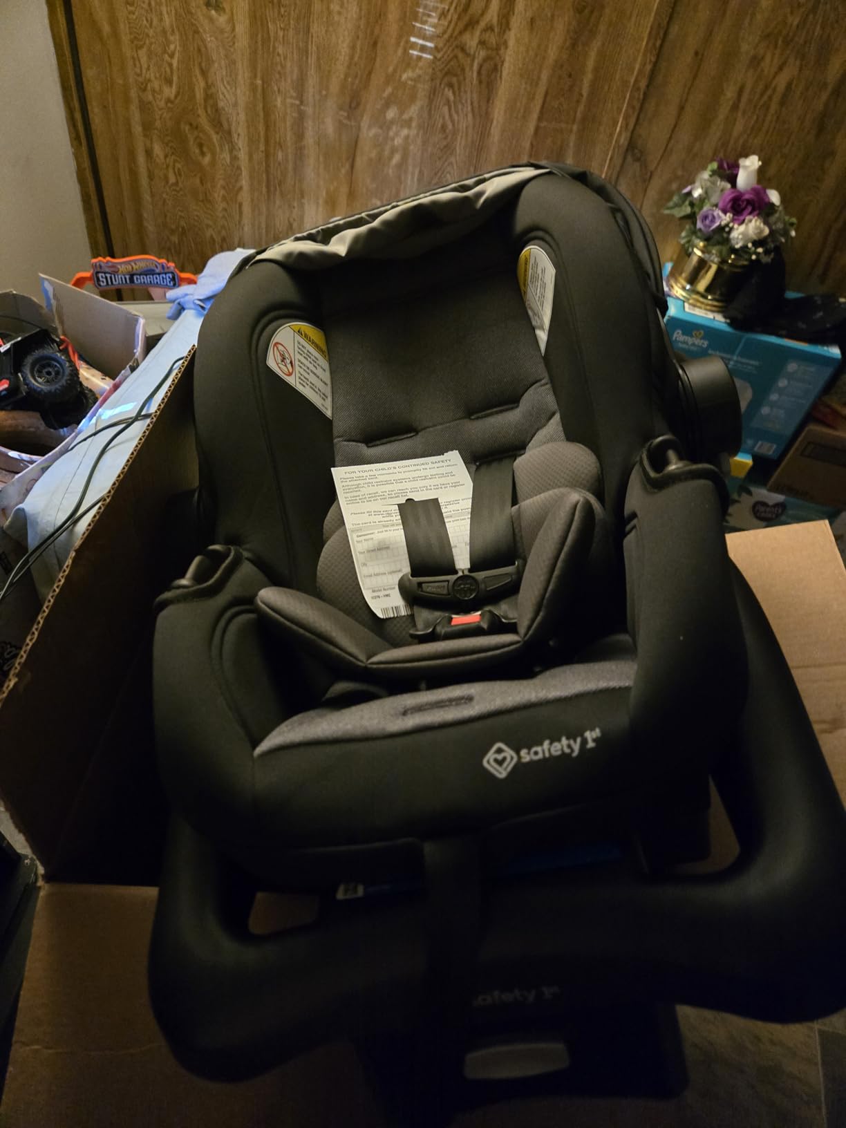 Safety 1st OnBoard FLX Infant Car Seat with Base, Lightweight Baby Car Seat for Travel, Monument 4 customer photo 1