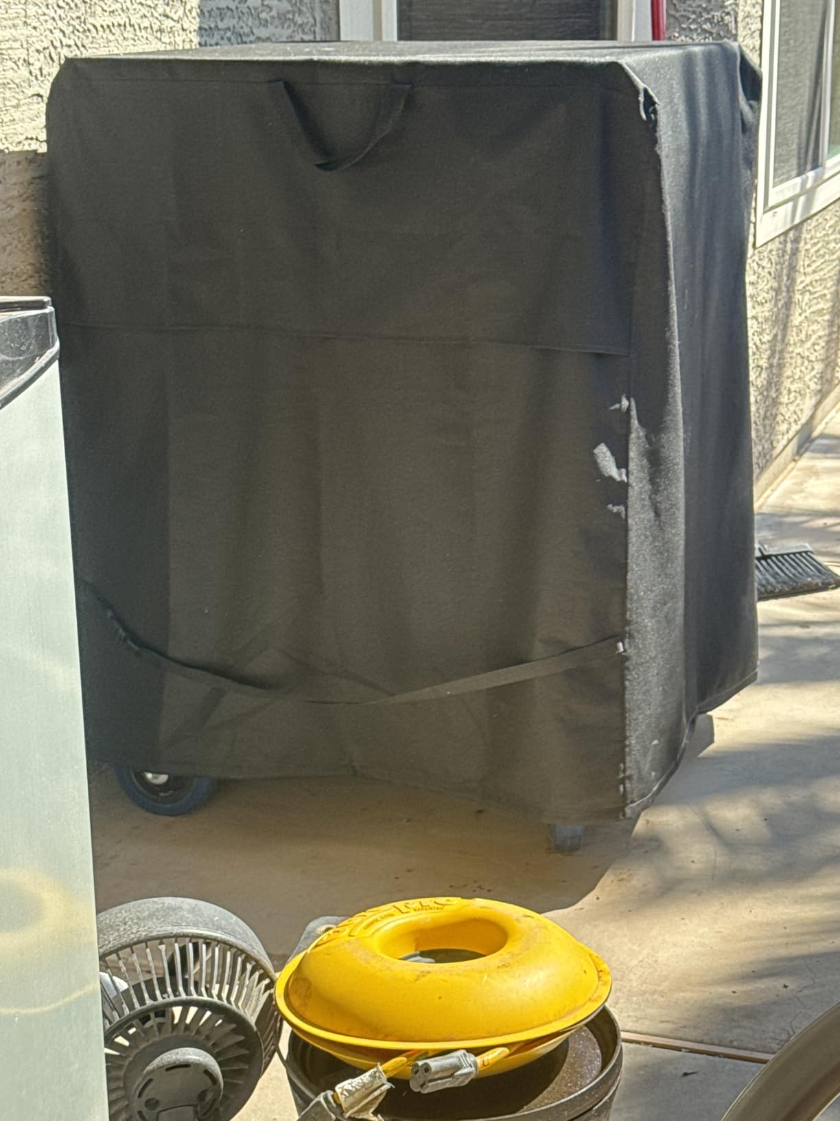 Pizza Oven Table Cover for Pizza Oven Cart Table Black customer photo 1