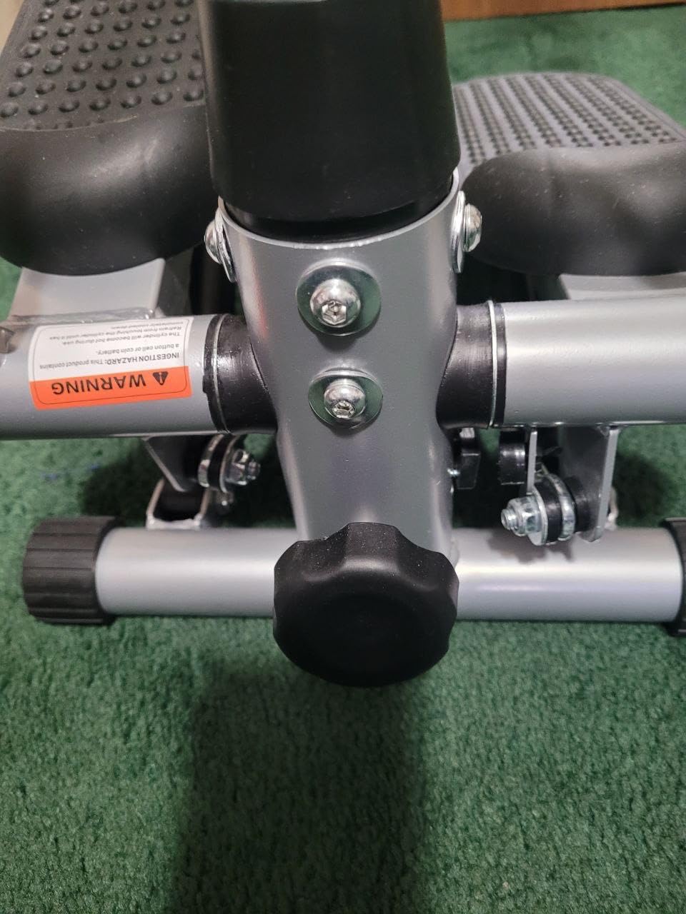 Mini Stepper with Handlebar for Exercise, 330lbs Stair Climber Machine customer photo 2