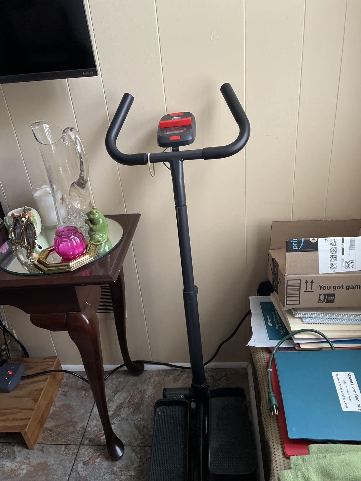 Sunny Health & Fitness Smart Stair Stepper w/Handlebar & Resistance Bands customer photo 2
