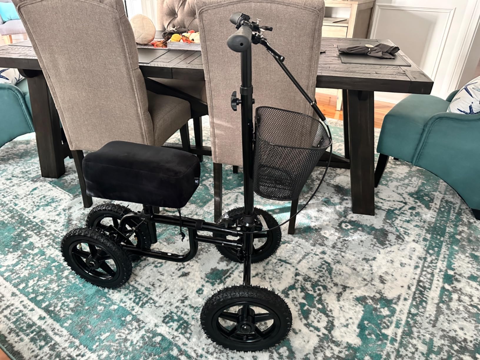 Vive Mobility All Terrain Knee Scooter Walker for Foot Injuries - Adult customer photo 1