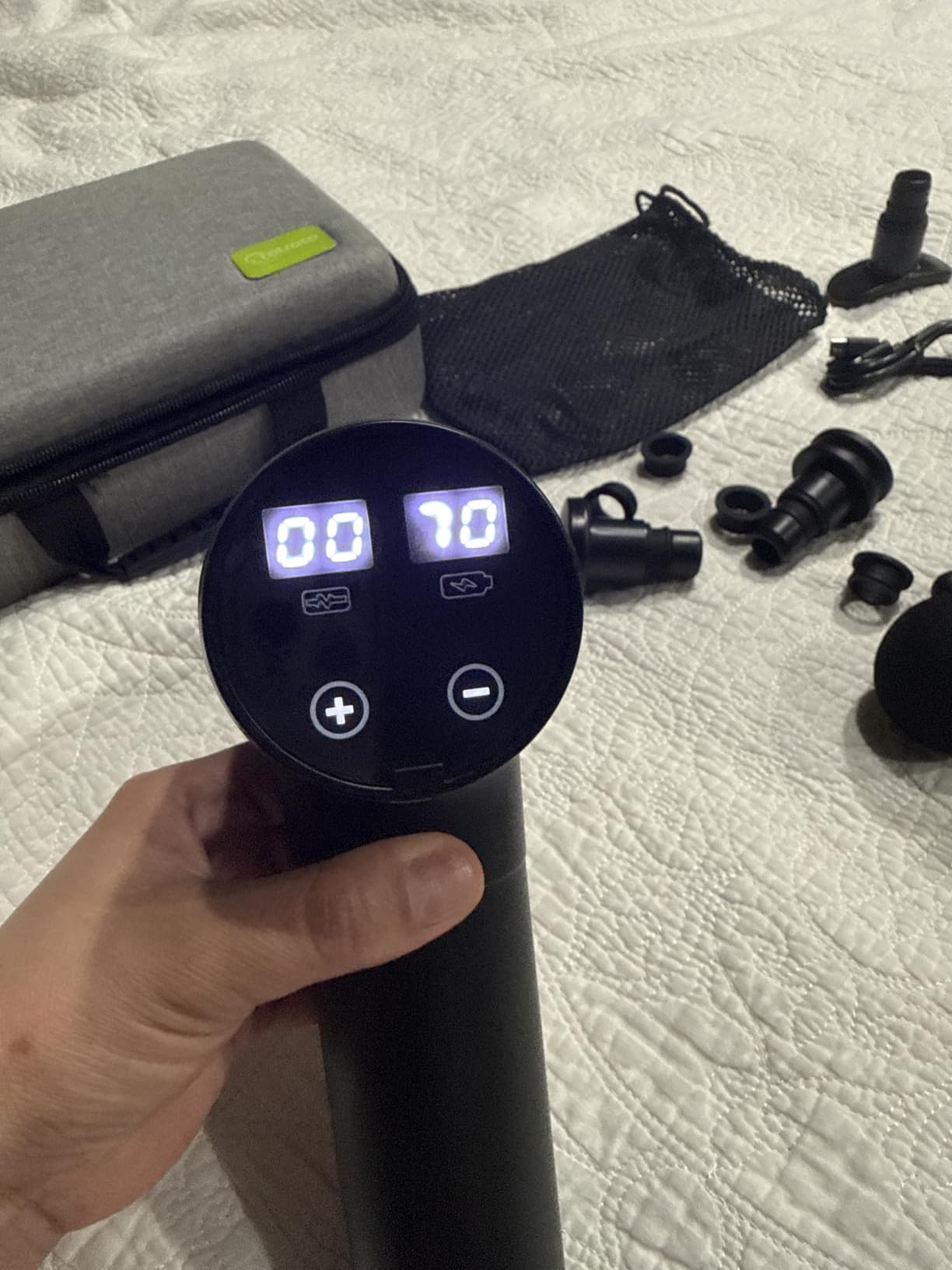 cotsoco Massage Gun Deep Tissue, Muscle Massager, Gifts for Men Women customer photo 2