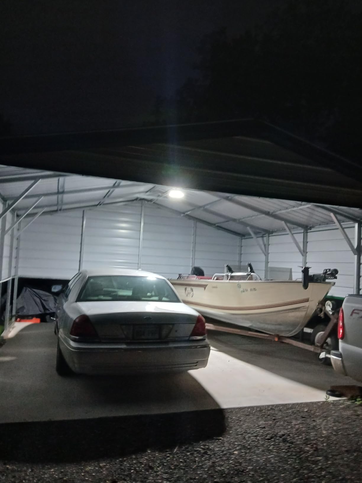 LED Garage Light Motion Sensor - 200W Deformable Garage Lights Ceiling LED, 20000LM Shop Lights Motion Activated, Motion Sensor Light Indoor for Garage, Workshop, Basement,Barn (2 Pack) customer photo 1