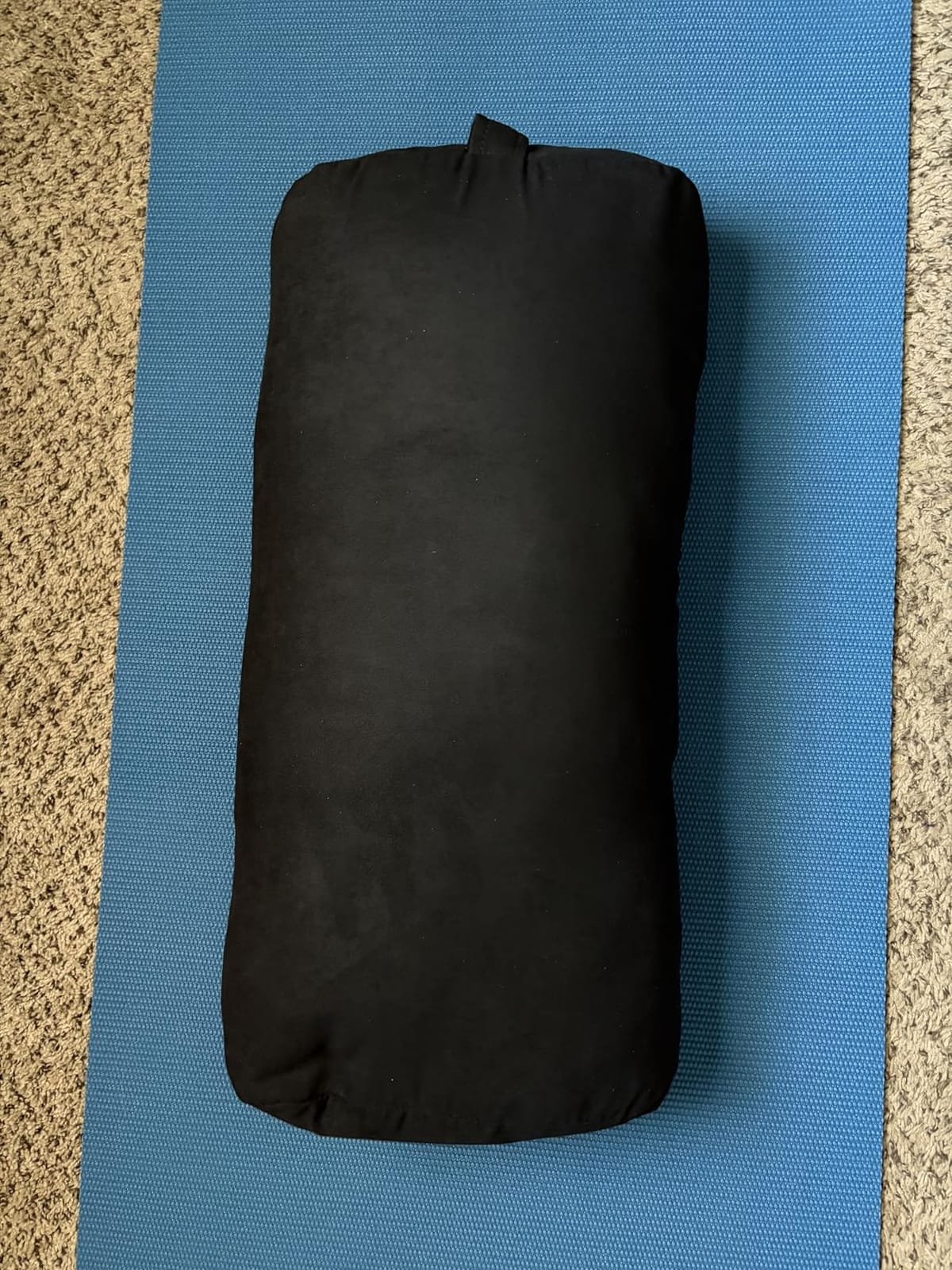 Gaiam Yoga Bolster Pillow, Supportive Cushion for Restorative Yoga customer photo 1