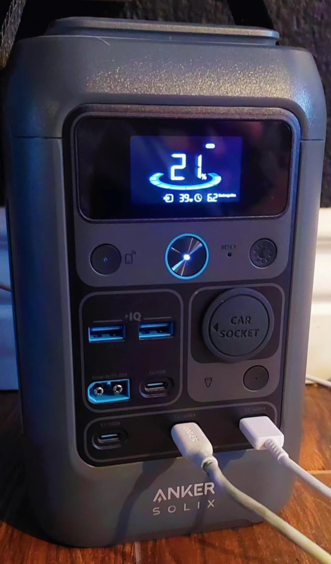 Anker SOLIX C300 DC Portable Power Station, 288Wh, 300W, Outdoor Camping customer photo 1